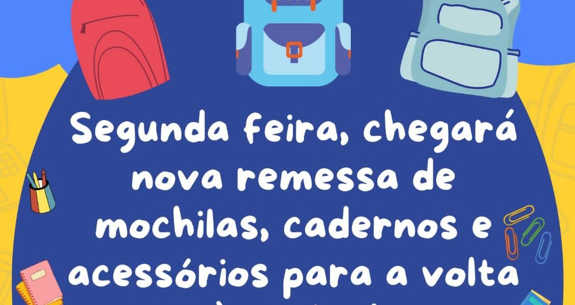 Volta as aulas é na Feira Livre do Amigão