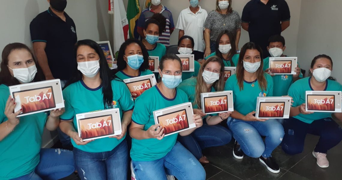 Agentes da saúde (ACS’s) recebem tabletes como ferramenta de trabalho