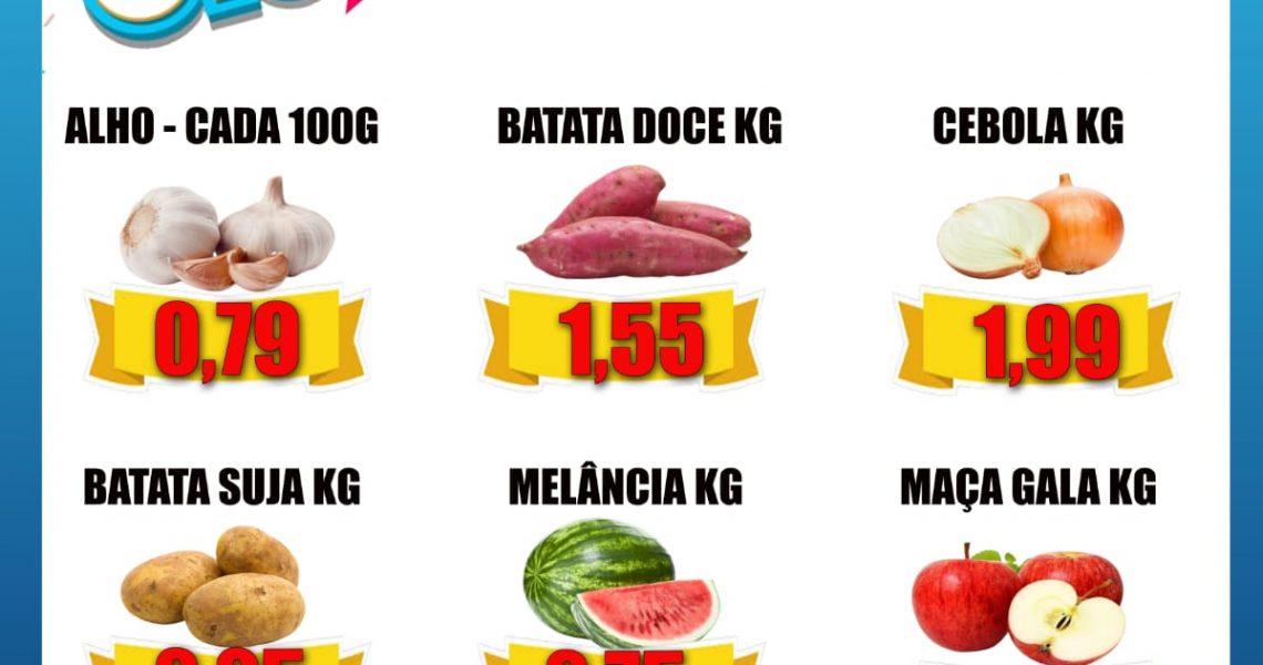 Folia de ofertas na Feira Livre do Amigão