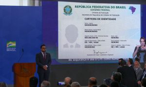 Carteira nacional de identidade com registro único