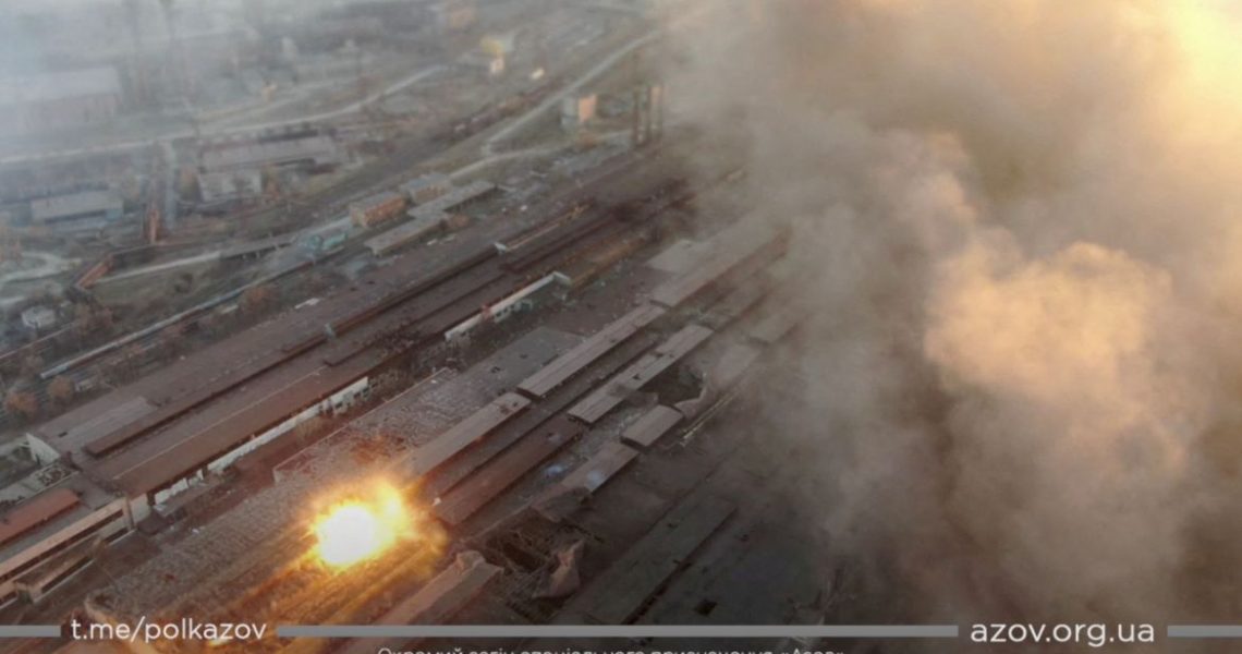 Ataques aéreos da Rússia devastam Mariupol