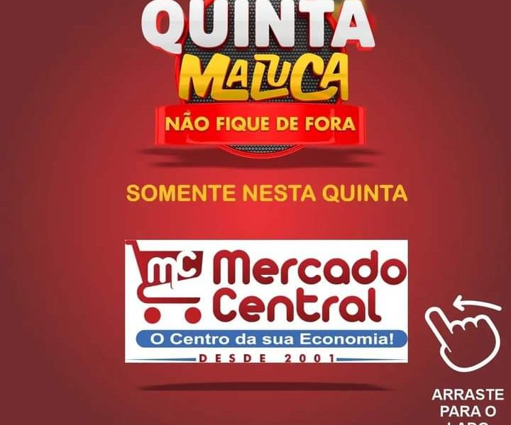 Ofertas da Quinta Maluca no Mercado Central