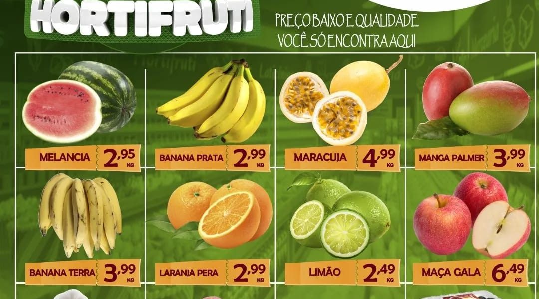 Ofertas do Hortifruti do Mercado Central