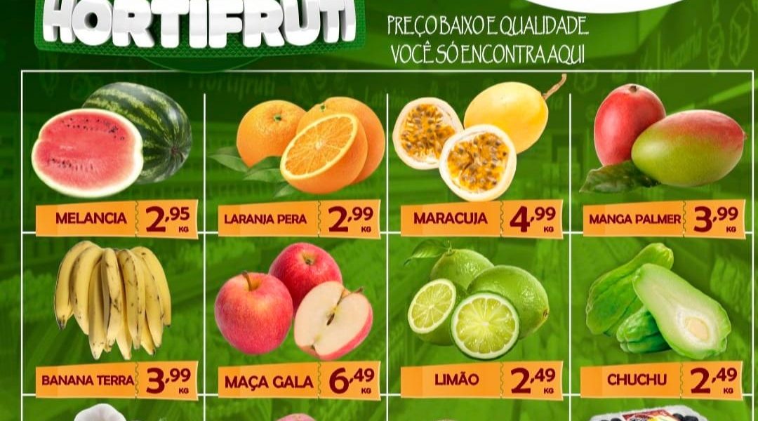 Hortifruti do Mercado Central nesta quarta e quinta