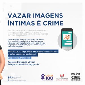 Vazar imagens íntimas é crime
