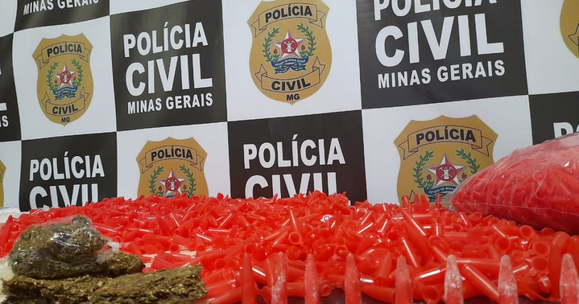 PCMG prende suspeito por tráfico e apreende barras de maconha em Juiz de Fora
