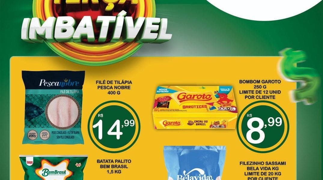 Terça Imbatível no Mercado Central