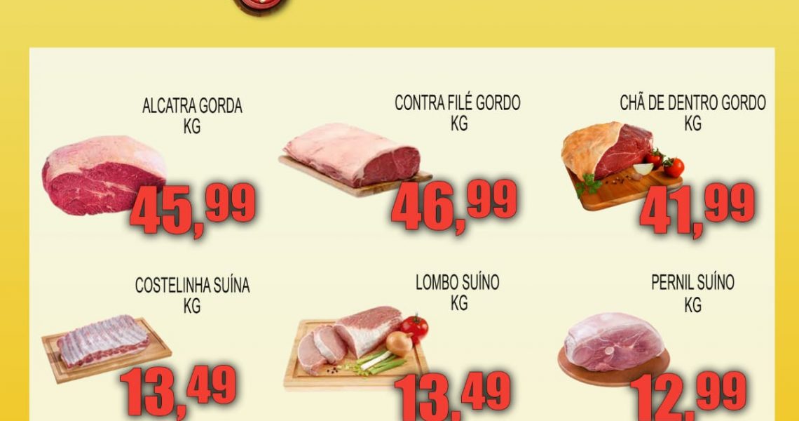 Sábado das Carnes na Feira Livre do Amigão