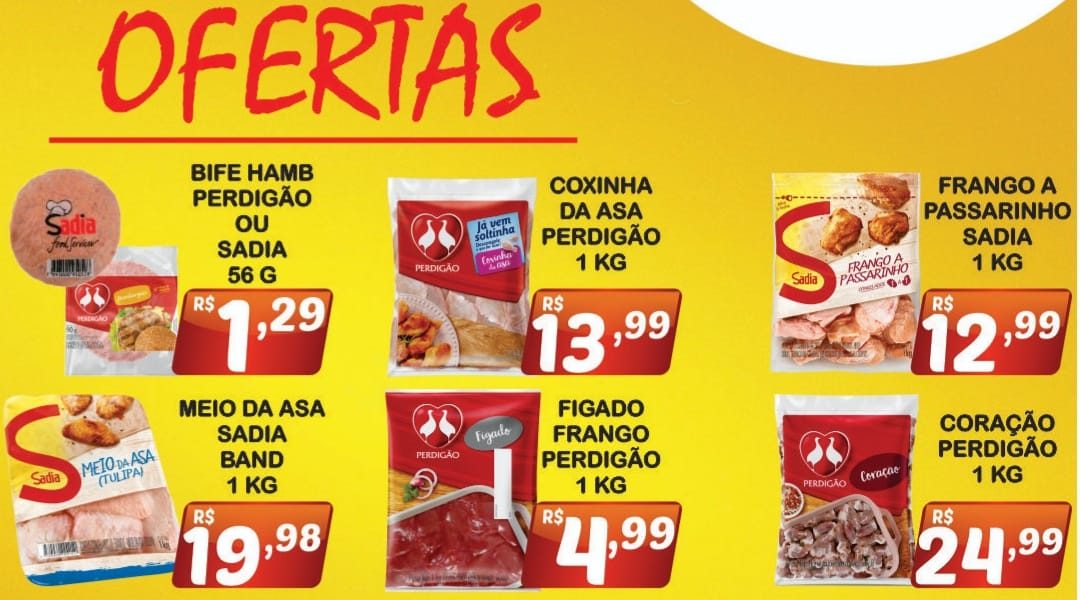 Ofertas da Sadia no Mercado Central