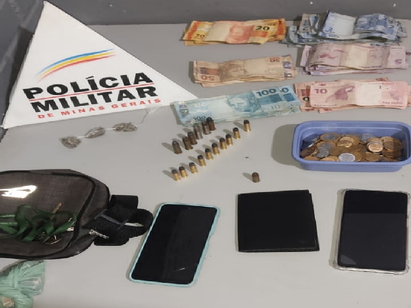 Tráfico ilícito de drogas no Bairro Santa Terezinha em Muriaé