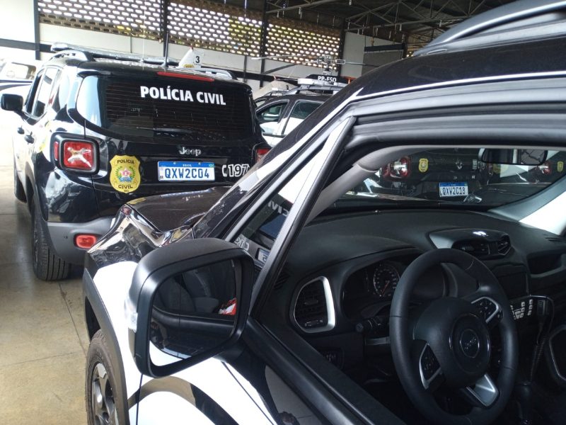 Polícia Civil recebe novas viaturas para delegacias em todo o estado