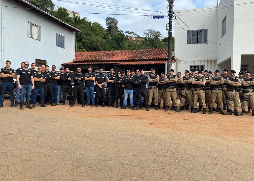 Polícias Civil e Militar deflagram operação Entrega contra o tráfico