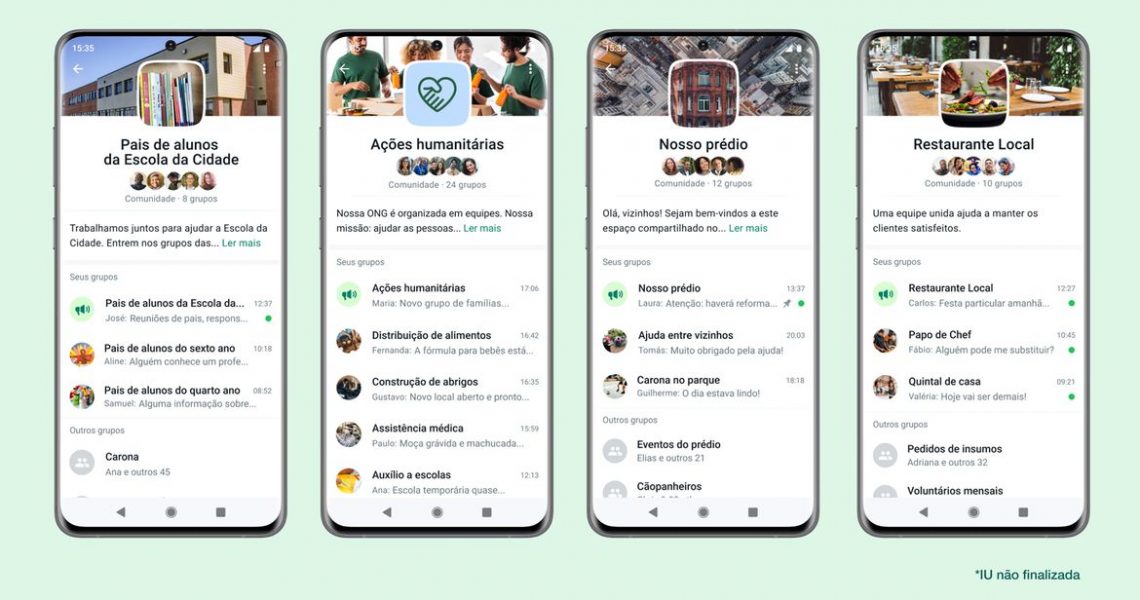 Whatsapp anuncia recurso de comunidades com vários usuários