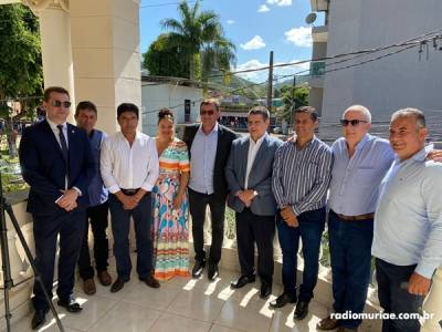 Vice-governador Paulo Brant visita Rosário da Limeira e recebe título de Cidadão Honorário
