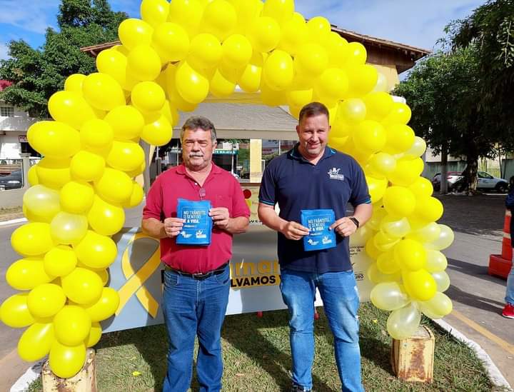 Secretaria de Saúde de Miradouro realiza Blitz educativa da campanha “Maio Amarelo”