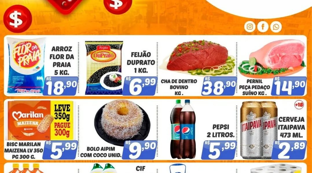 Super Ofertas neste final de semana no Mercado Central