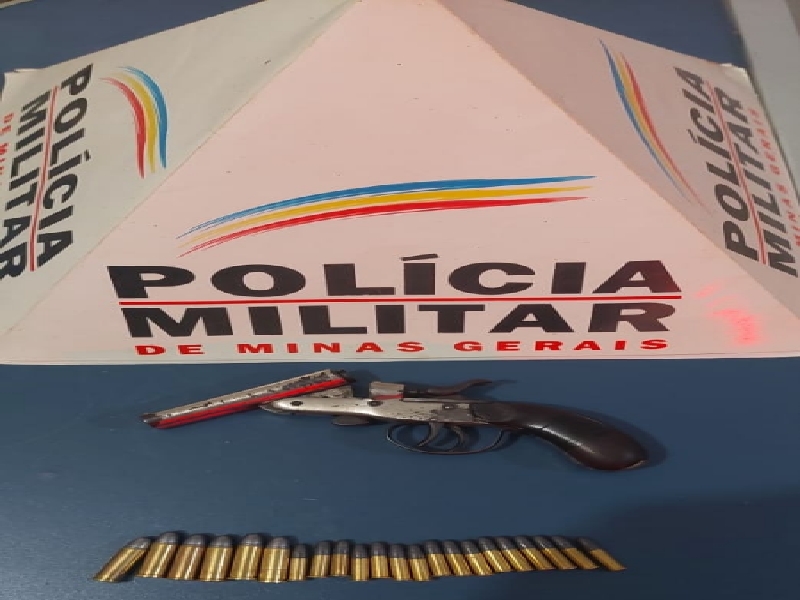 Arma de fogo é apreendida em Vieiras MG