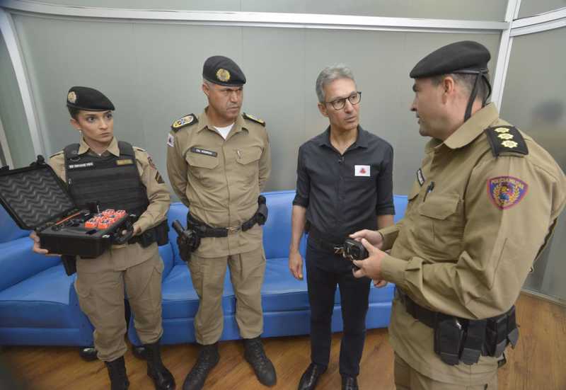 Polícia Militar inicia treinamento para a utilização de câmeras de segurança nas fardas