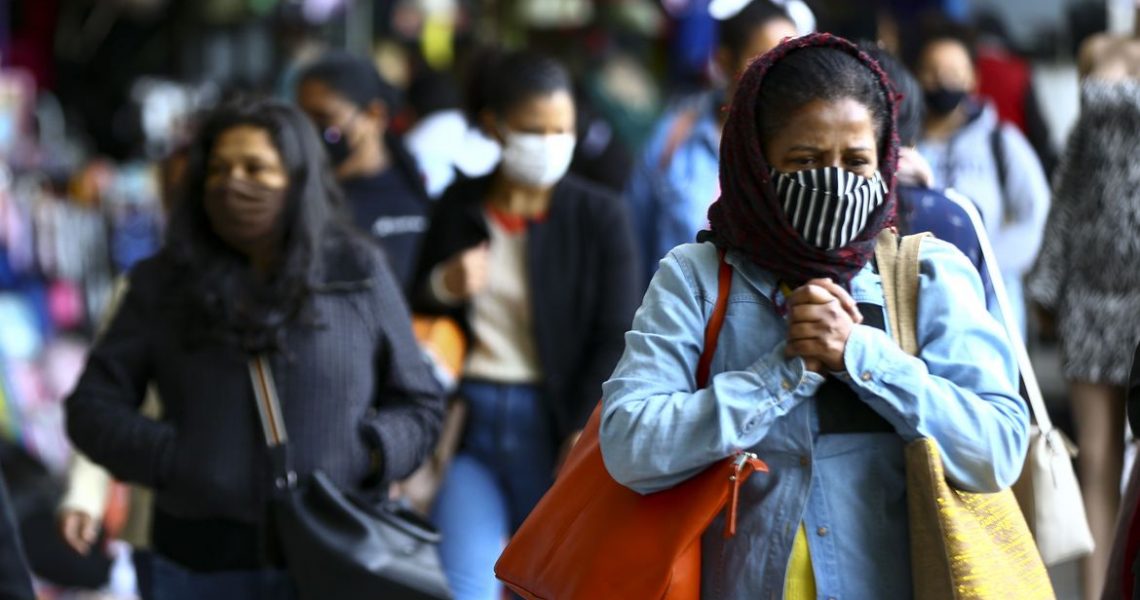 Onda de frio avança para o Sudeste e Centro-Oeste, com quedas de 5ºC