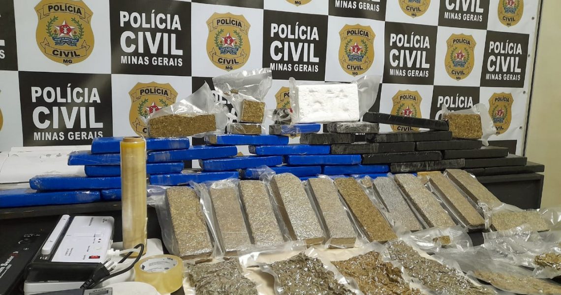 Juiz de Fora: PCMG realiza operação Fim de Carreira e apreende 45 barras de maconha