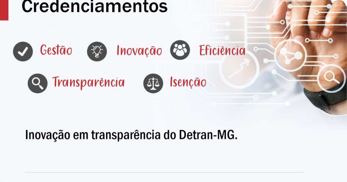 PCMG desenvolve ferramenta para ampliar a transparência do Detran-MG