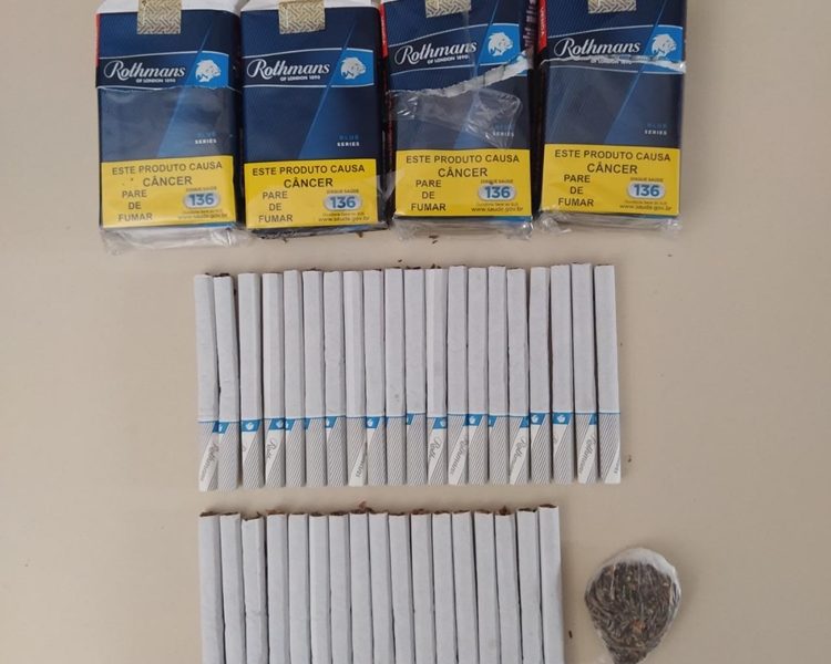 Cigarros de maconha enviados por correspondência, são apreendidos por policiais penais