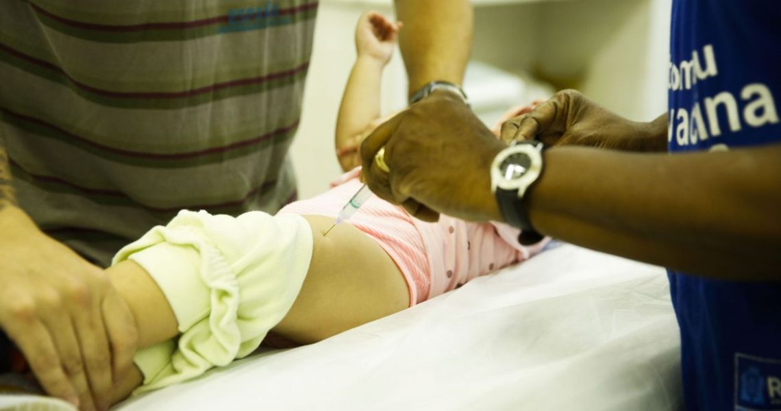 Hoje é o Dia D de vacinação contra pólio e de multivacinação