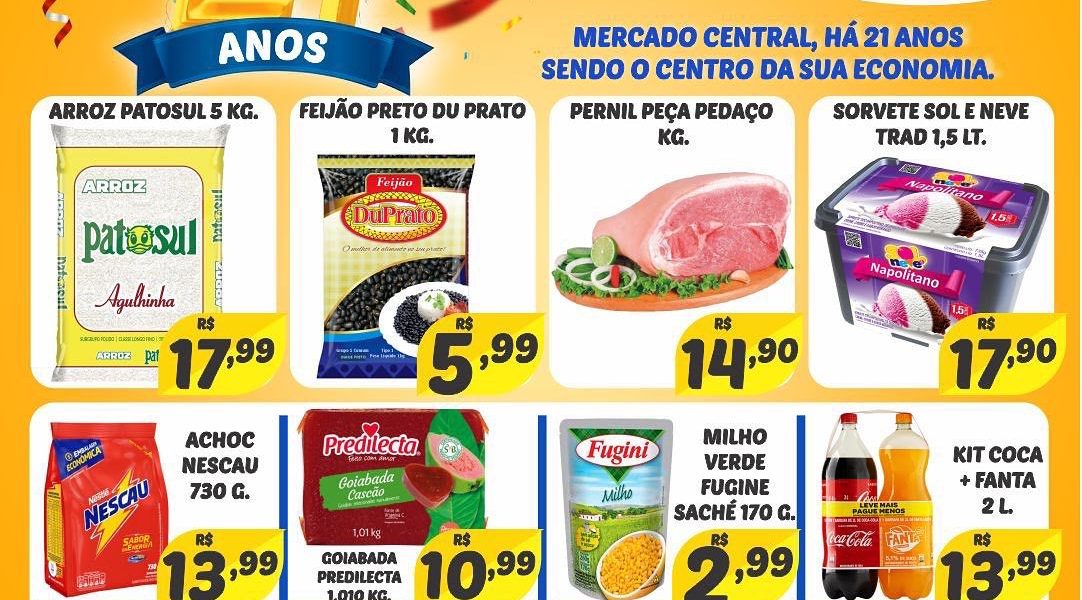 Fim de semana de ofertas no Mercado Central de Miradouro