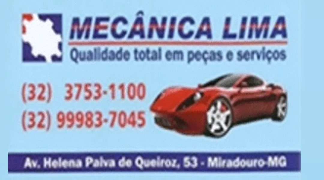 Mecânica Lima comunica a todos os clientes que não funcionará neste sábado 17/09