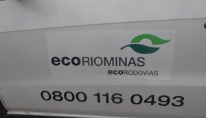 EcoRioMinas já presente na região de Muriaé que faz parte de seu trecho de concessão da BR-116
