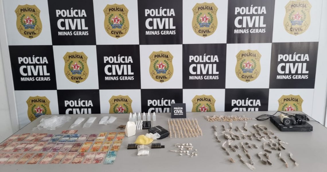 Ubá e Divinésia: PCMG deflagra operação contra tráfico e prende três suspeitos