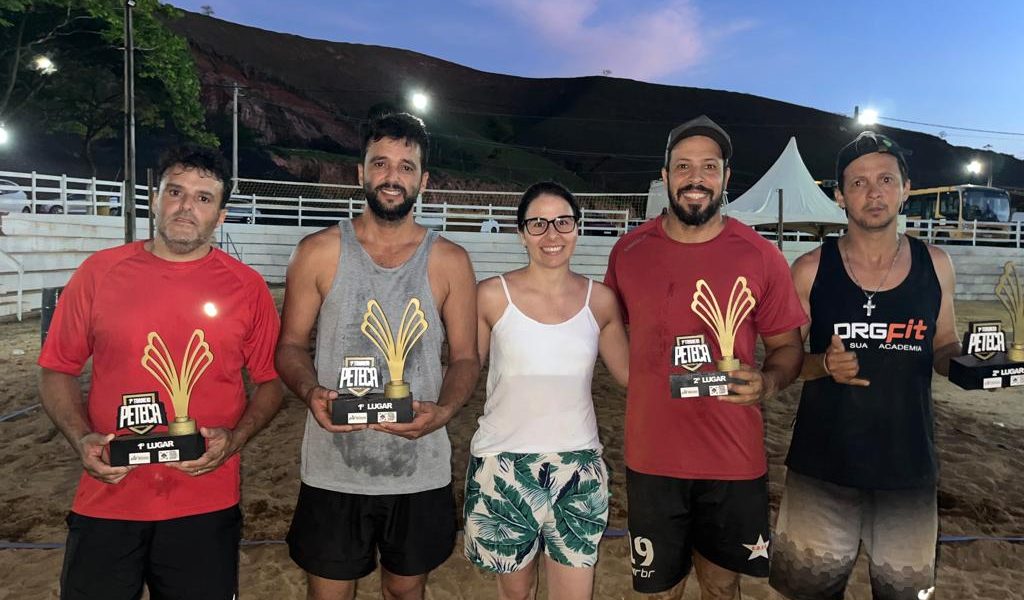 1° torneio de peteca de Miradouro teve participação de 16 duplas e foi um sucesso