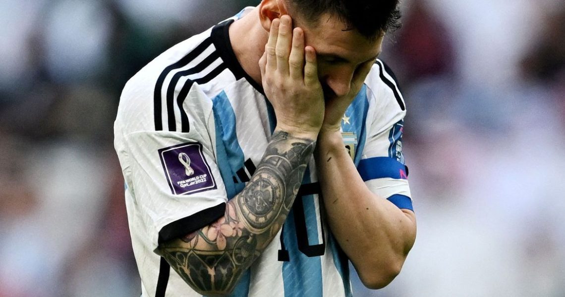 Arábia Saudita bate Argentina de Messi em 1ª zebra da Copa do Catar