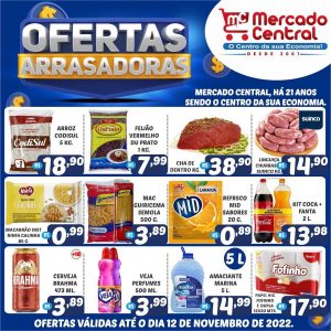 Ofertas arrasadoras neste final de semana no Mercado Central