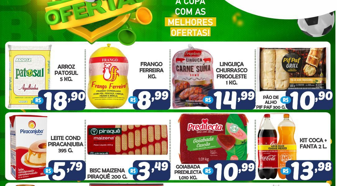 Copa de Ofertas no Mercado Central de Miradouro