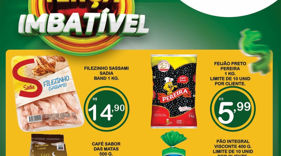 Terça Imbatível no Mercado Central