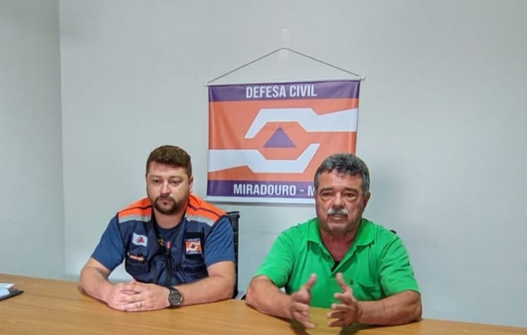 Miradouro está em situação de emergência devido às chuvas