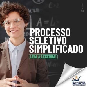 Publicada a Classificação Final do processo seletivo simplificado da Prefeitura de  Miradouro 