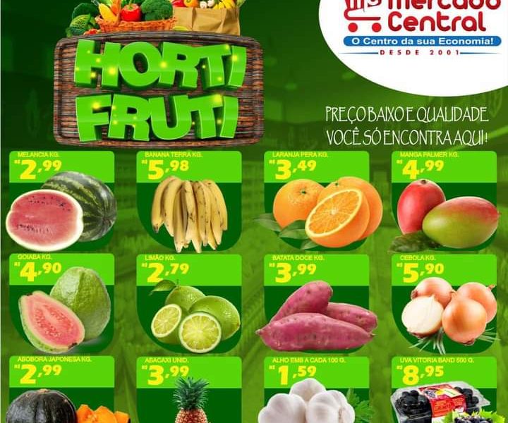 Miradouro: Confira as nossas ofertas do Hortifruti no Mercado Central