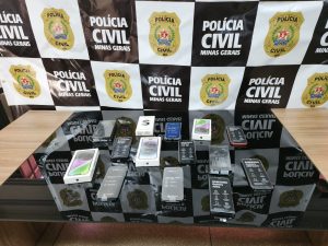 Viçosa: Polícia Civil recupera carga de aparelhos de telefone celular