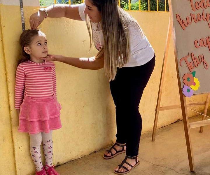 Aluno de Santa Cruz de Monte Alverne participam de ação da “Saúde na Ecola”