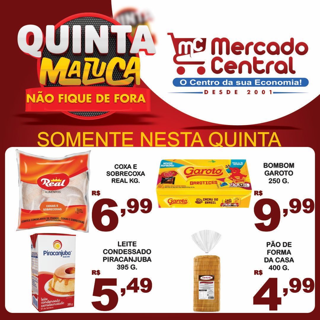 Quinta Maluca no Mercado Central de Miradouro
