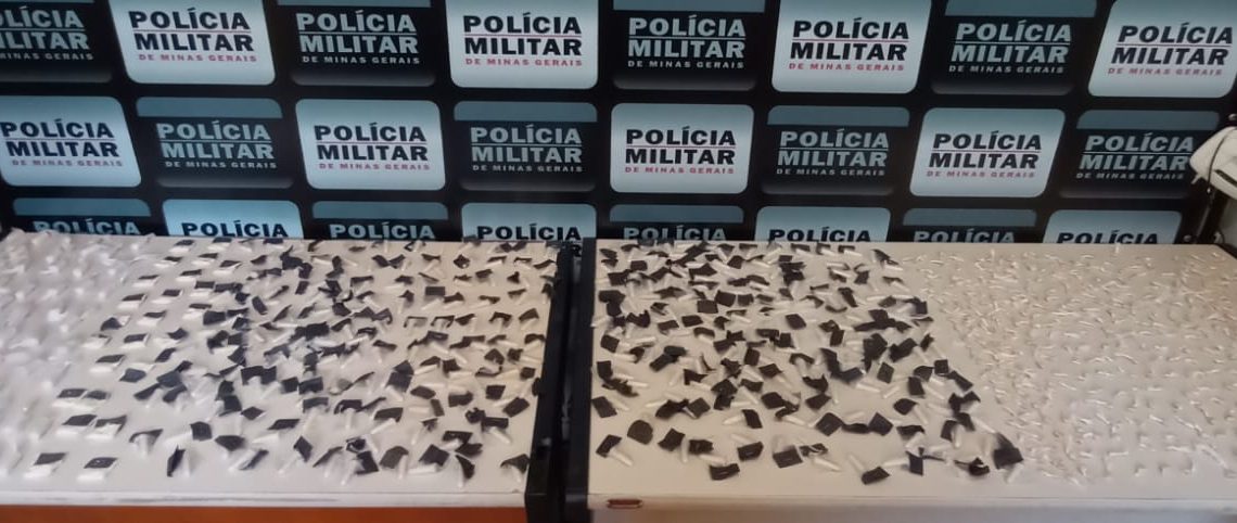 Polícia Militar apreende grande quantidade de drogas em Carangola Mg