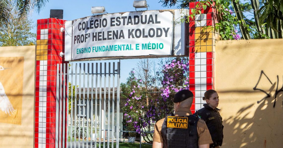 Atirador de escola no Paraná é encontrado morto em sua cela na cadeia