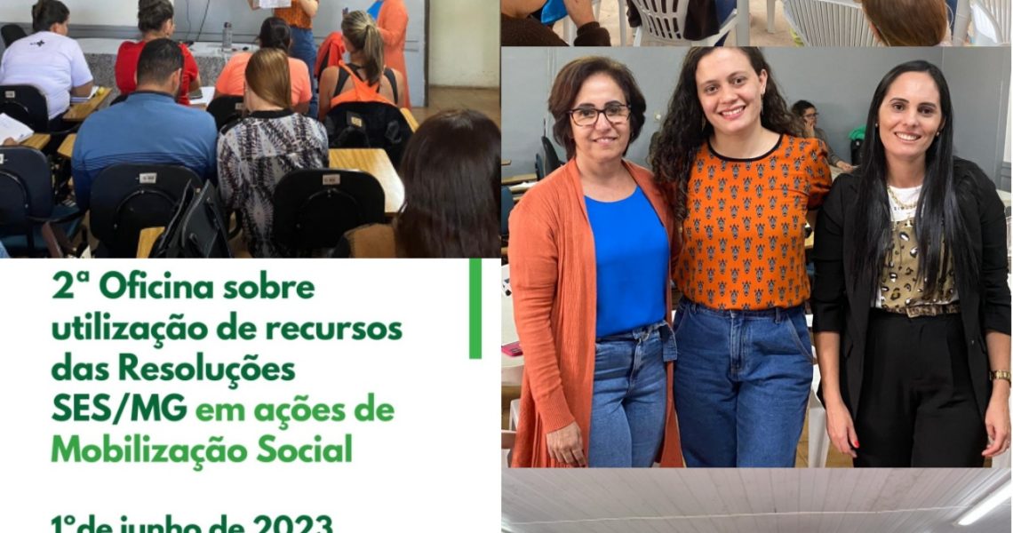 Saúde de Miradouro apresenta relato de experiência em oficina realizada pela GRS de Ubá