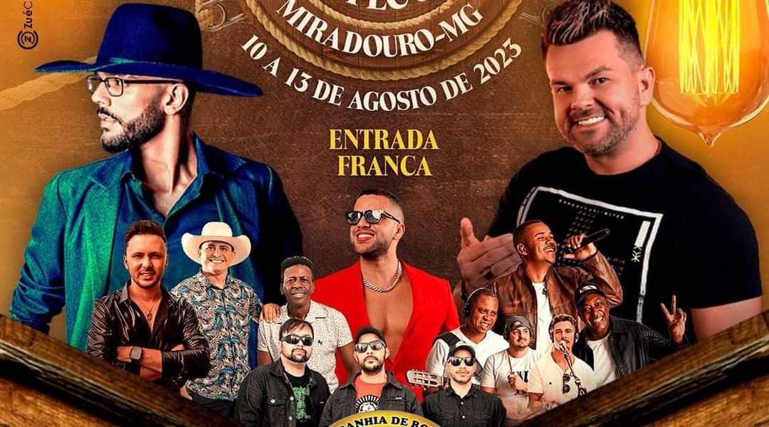 Contagem regressiva pra tão esperada 33ª Exposição Agropecuária de Miradouro