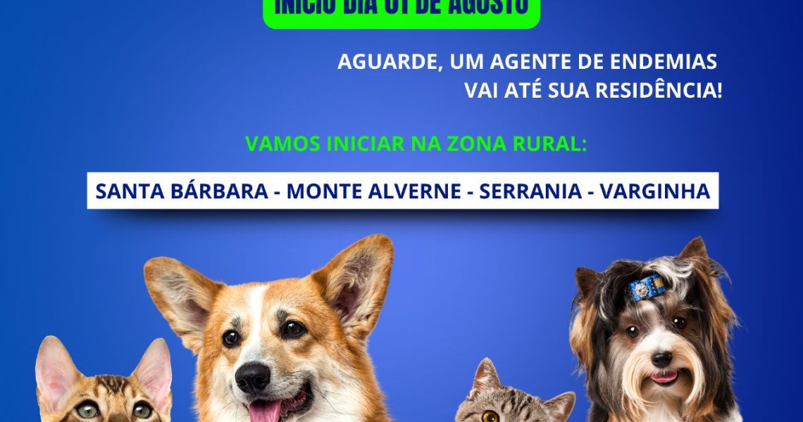 Atenção moradores de Santa Bárbara, Monte Alverne Serrania e Varginha