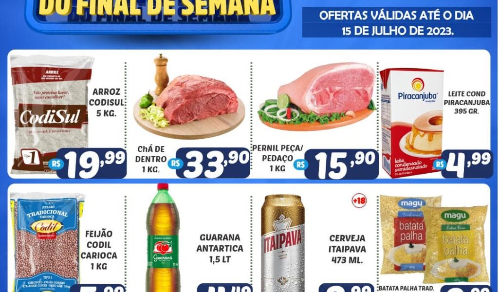 Fim de semana de ofertas do Mercado Central de Miradouro