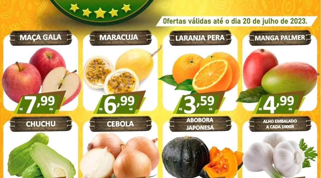 Hortifruti do Mercado Central nesta quarta e quinta feira