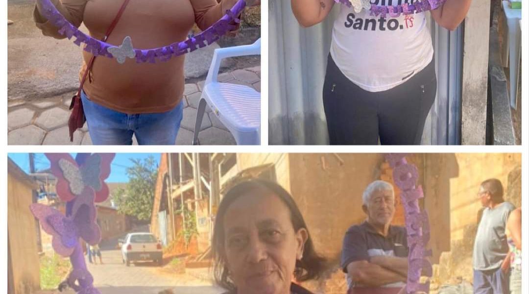 Saúde de Miradouro realiza mobilização social da campanha agosto lilás 